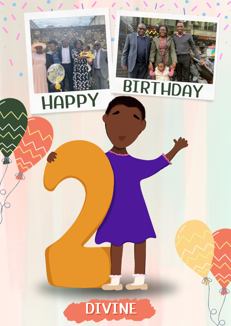 Personalised order example