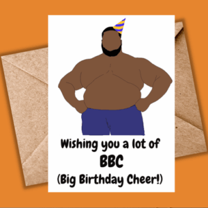 Birthday Card for Him – Big Man Celebration