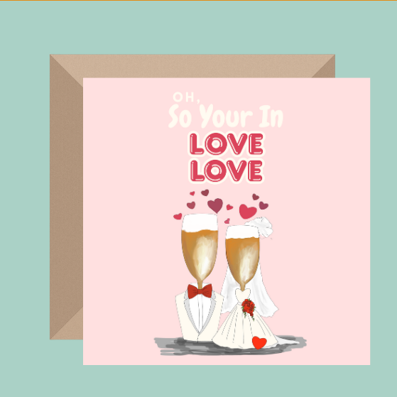 Wedding/ Engagement Card - Congratulations