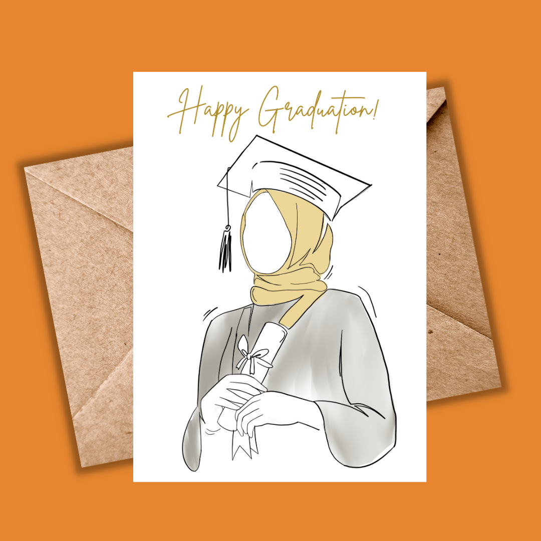 Happy Graduation Card - For Her