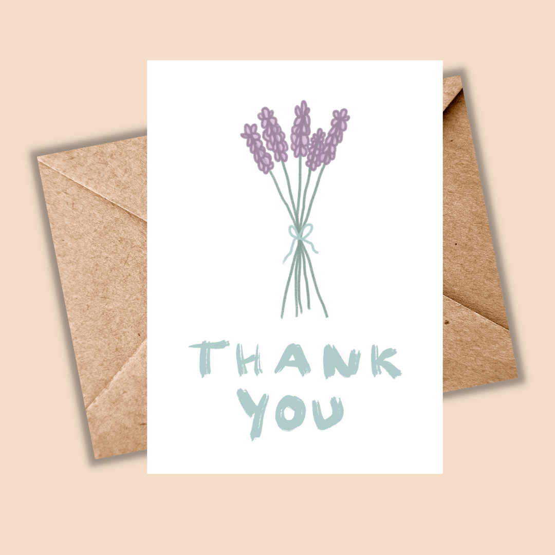 Thank You Card- Grateful For You