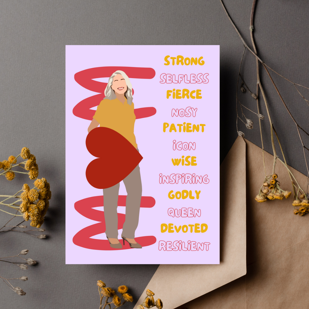 Mother’s Day Card for Mum - Mum Characteristics