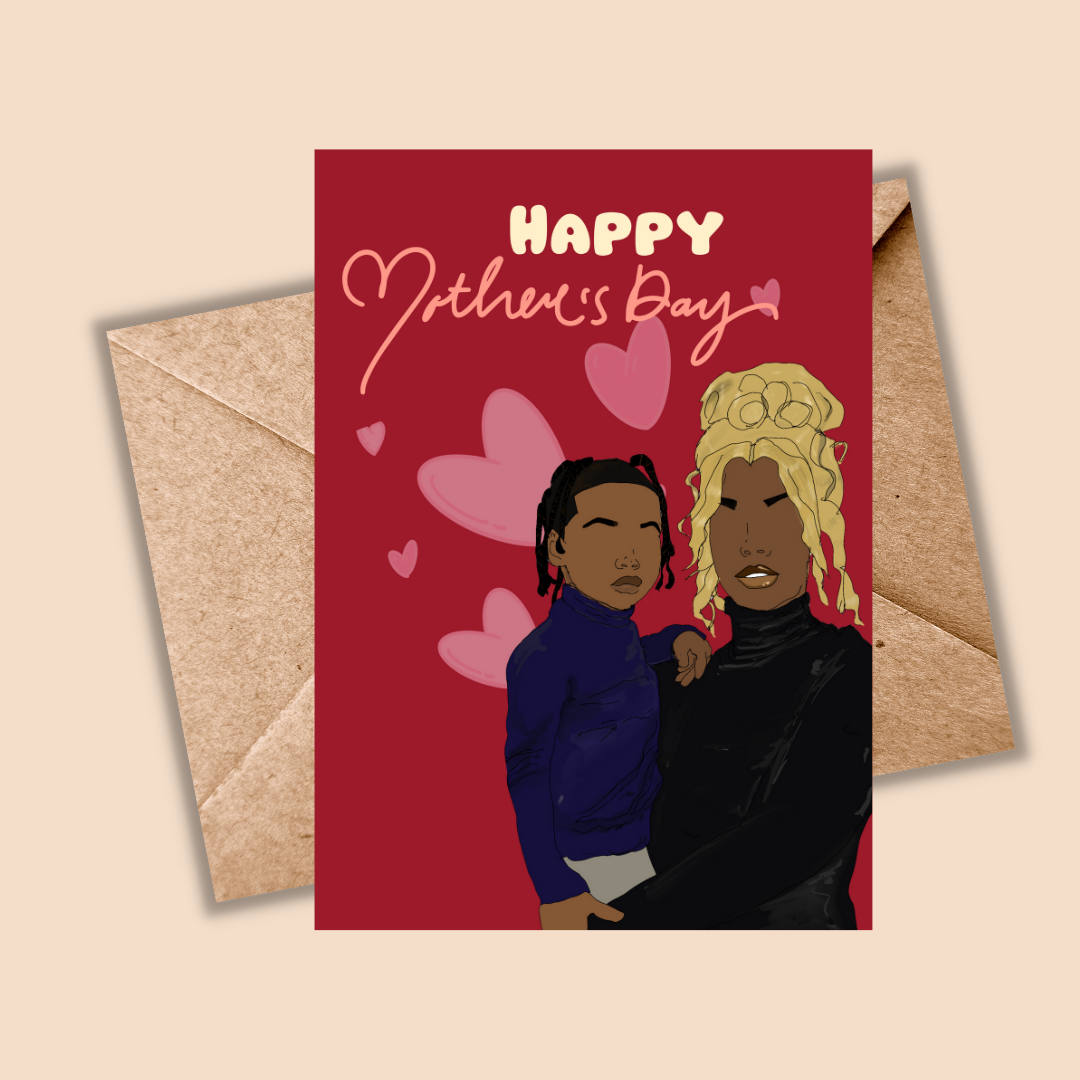 Mother’s Day Card -Mum & Child - Image 2