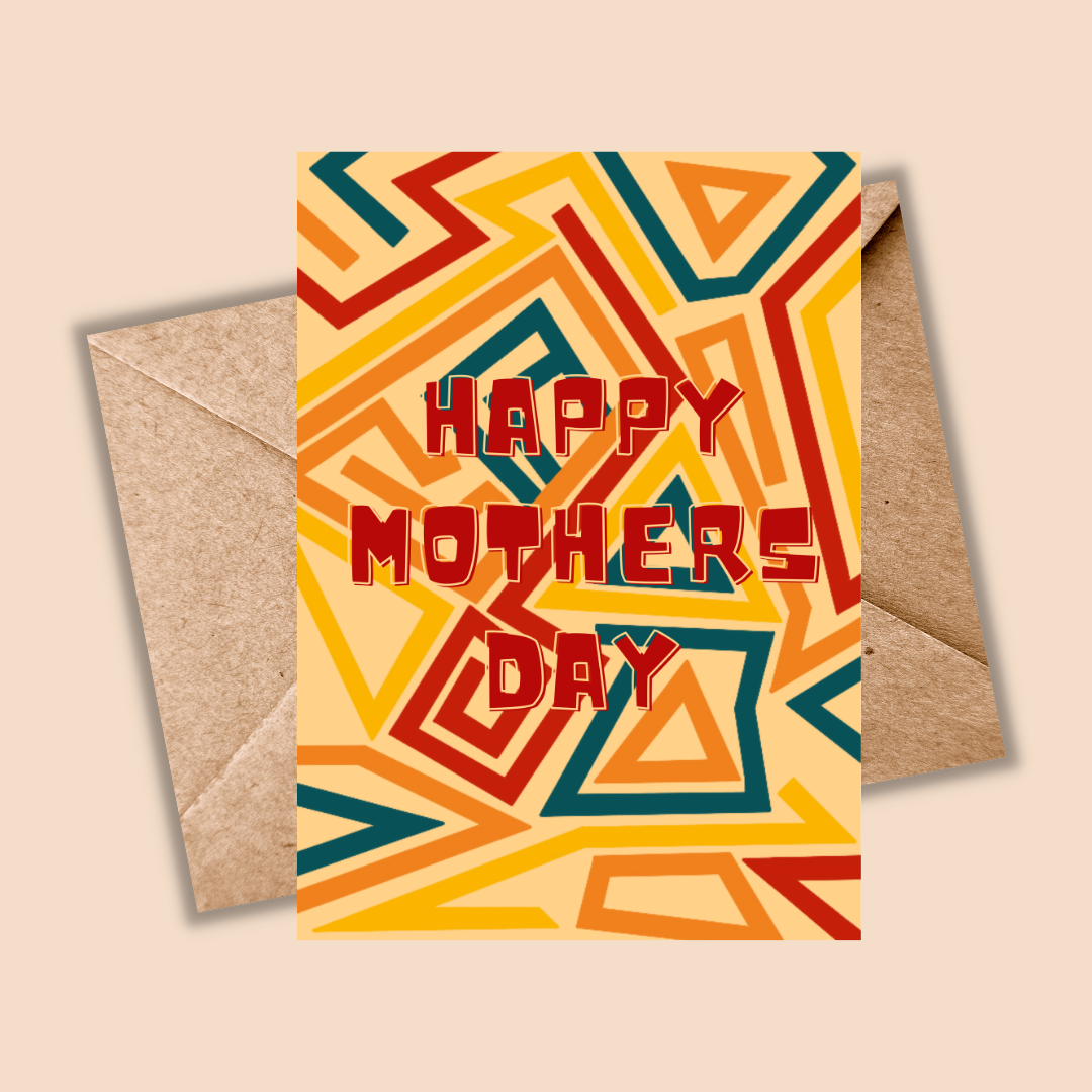 Happy Mother’s Day Card — Afrocentric Design
