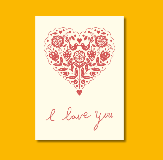 Plantable Postcard- I love You