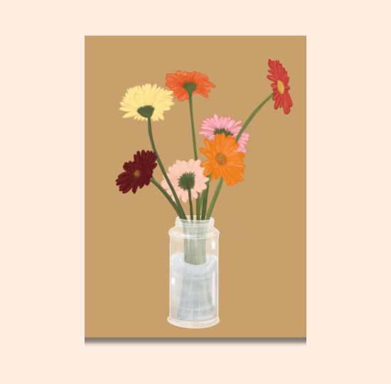 Plantable Postcard- Flowers for You