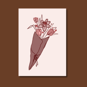 Plantable Postcard- Flowers for You
