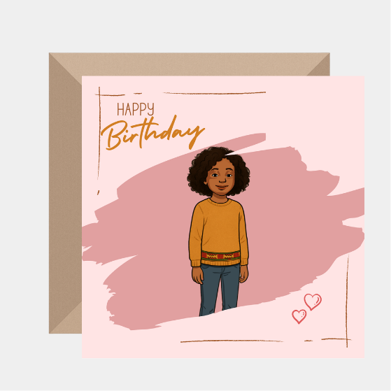 Birthday Card for Her – Young or Teen Girl