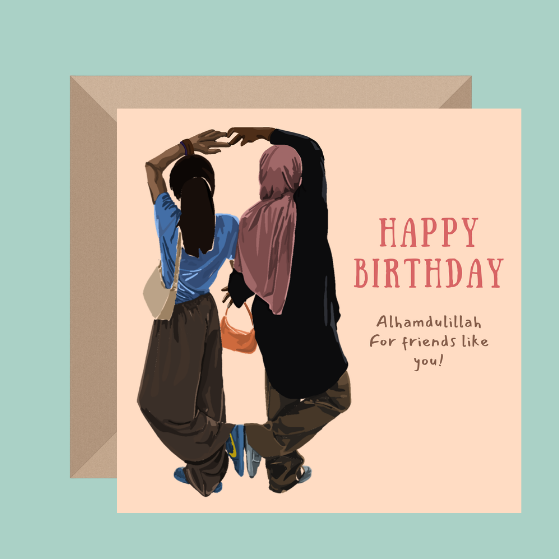 Birthday Card for Her – Friends Birthday Card
