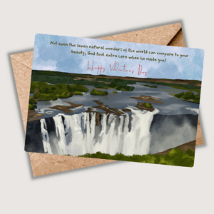 Valentine’s Day Card- Seventh Wonder of the World