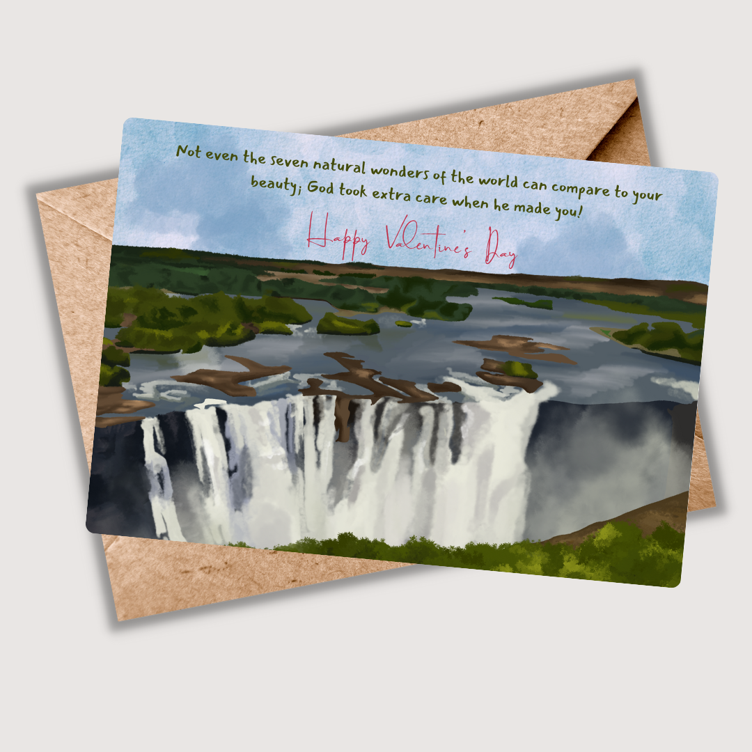Valentine’s Day Card- Seventh Wonder of the World