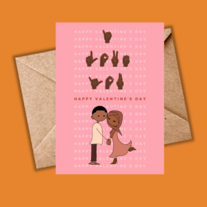 Valentine’s Day Card - I LOVE YOU (Sign Language)